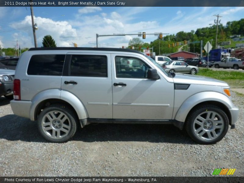 Bright Silver Metallic / Dark Slate Gray 2011 Dodge Nitro Heat 4x4