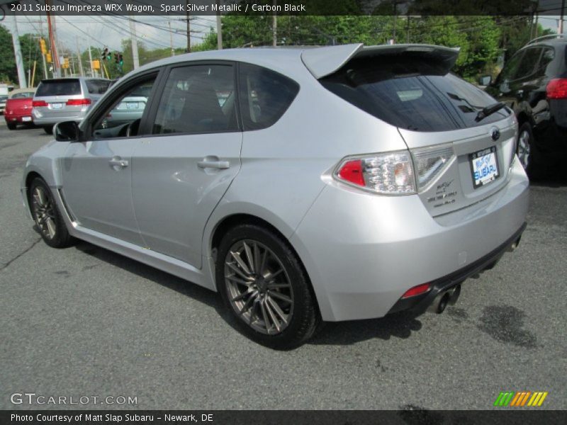 Spark Silver Metallic / Carbon Black 2011 Subaru Impreza WRX Wagon
