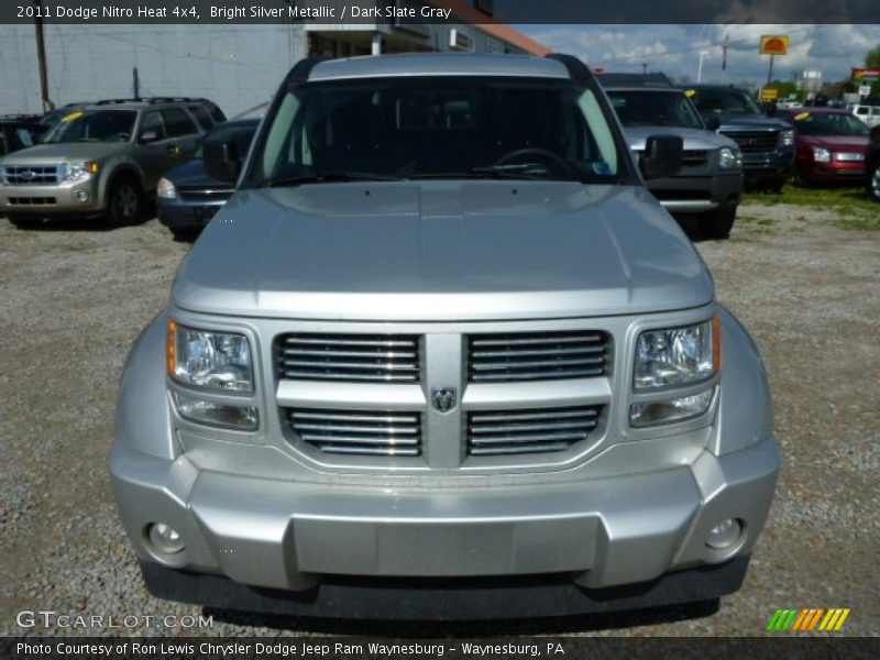 Bright Silver Metallic / Dark Slate Gray 2011 Dodge Nitro Heat 4x4