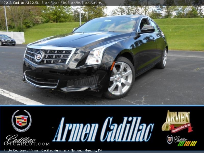 Black Raven / Jet Black/Jet Black Accents 2013 Cadillac ATS 2.5L