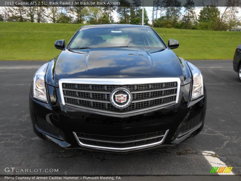 Black Raven / Jet Black/Jet Black Accents 2013 Cadillac ATS 2.5L