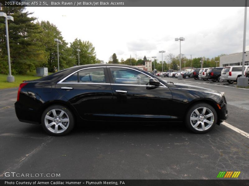 Black Raven / Jet Black/Jet Black Accents 2013 Cadillac ATS 2.5L