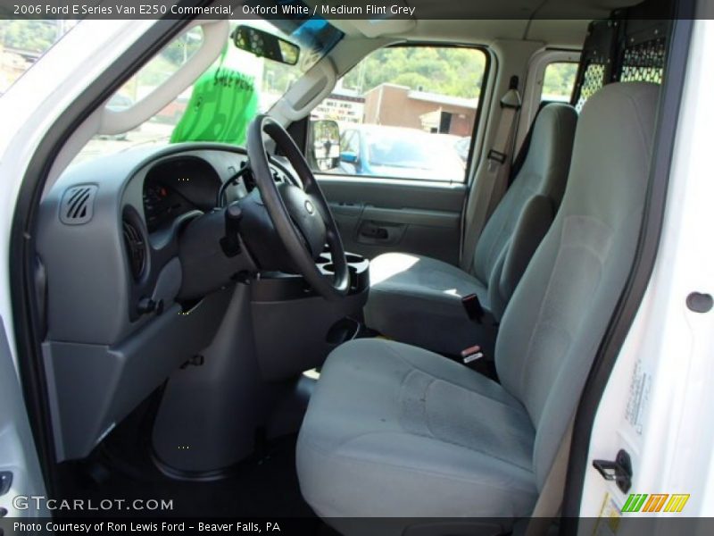  2006 E Series Van E250 Commercial Medium Flint Grey Interior