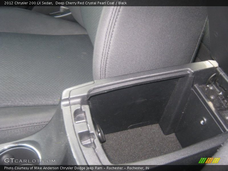 Deep Cherry Red Crystal Pearl Coat / Black 2012 Chrysler 200 LX Sedan