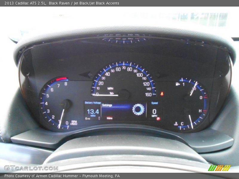 Black Raven / Jet Black/Jet Black Accents 2013 Cadillac ATS 2.5L
