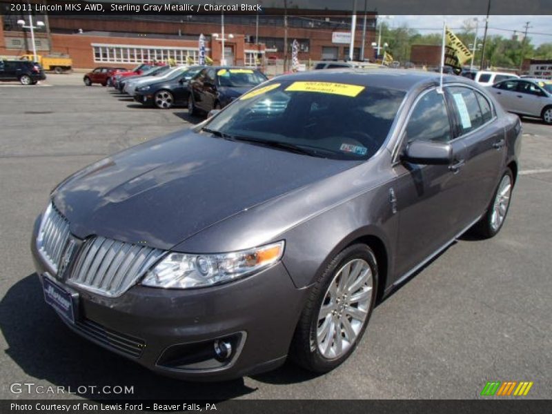 Front 3/4 View of 2011 MKS AWD