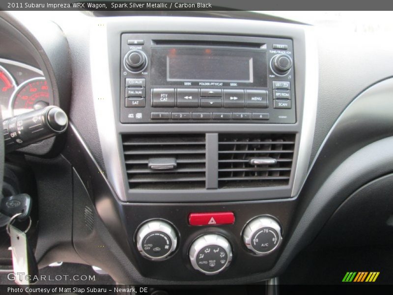 Spark Silver Metallic / Carbon Black 2011 Subaru Impreza WRX Wagon