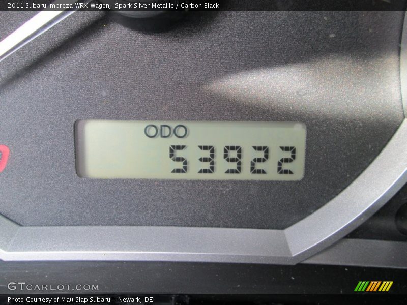 Spark Silver Metallic / Carbon Black 2011 Subaru Impreza WRX Wagon