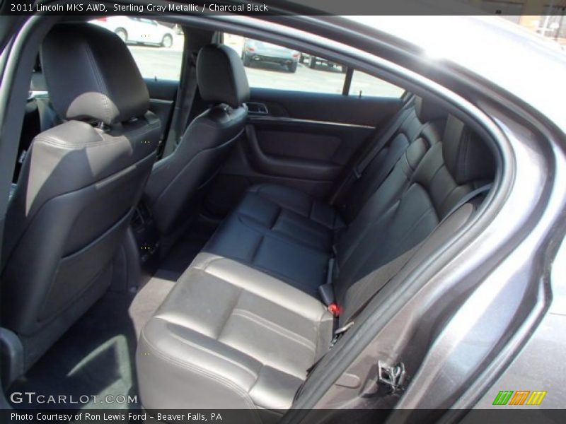 Sterling Gray Metallic / Charcoal Black 2011 Lincoln MKS AWD