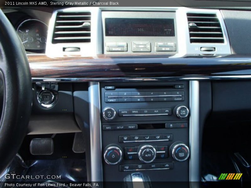 Sterling Gray Metallic / Charcoal Black 2011 Lincoln MKS AWD