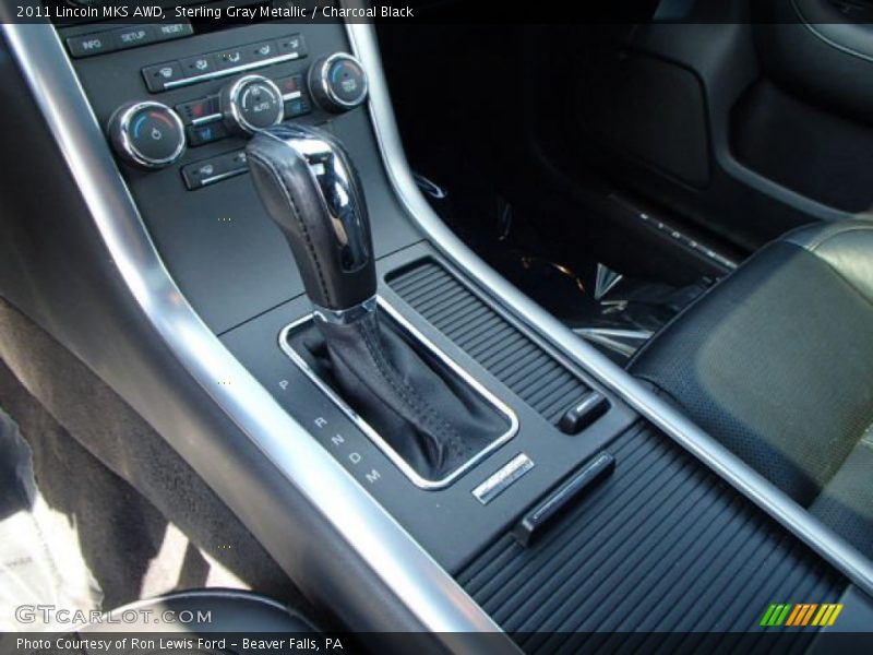 Sterling Gray Metallic / Charcoal Black 2011 Lincoln MKS AWD