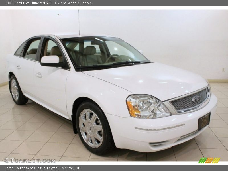 Oxford White / Pebble 2007 Ford Five Hundred SEL