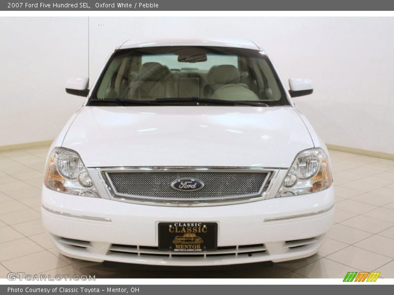 Oxford White / Pebble 2007 Ford Five Hundred SEL