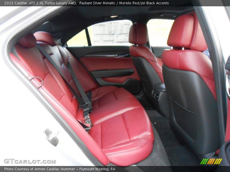 Rear Seat of 2013 ATS 2.0L Turbo Luxury AWD