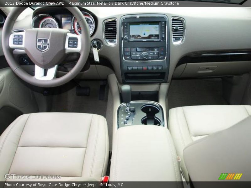 Maximum Steel Metallic / Dark Graystone/Medium Graystone 2013 Dodge Durango Crew AWD
