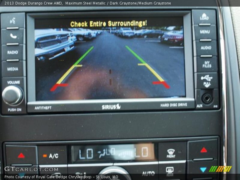 Maximum Steel Metallic / Dark Graystone/Medium Graystone 2013 Dodge Durango Crew AWD