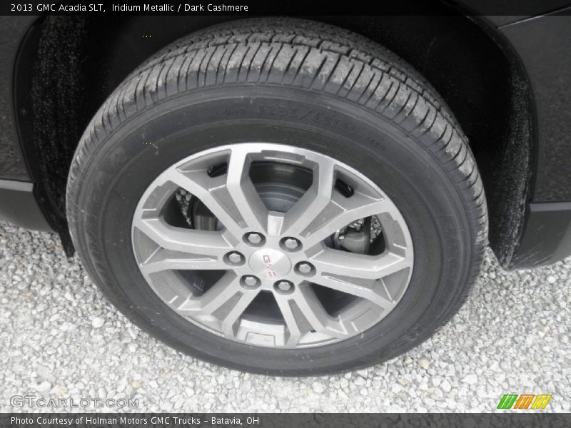 Iridium Metallic / Dark Cashmere 2013 GMC Acadia SLT