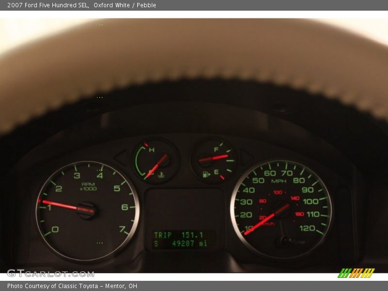 Oxford White / Pebble 2007 Ford Five Hundred SEL