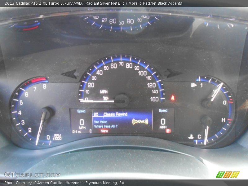  2013 ATS 2.0L Turbo Luxury AWD 2.0L Turbo Luxury AWD Gauges