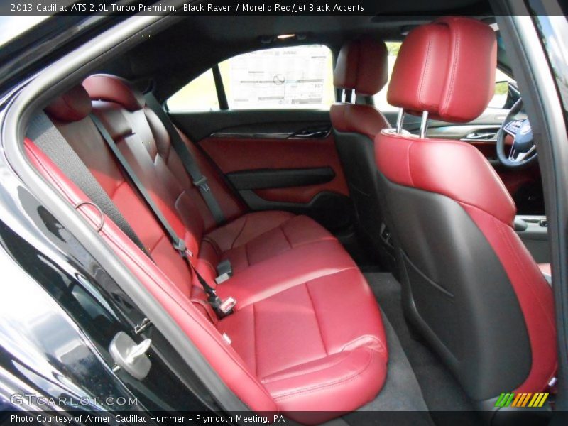 Rear Seat of 2013 ATS 2.0L Turbo Premium