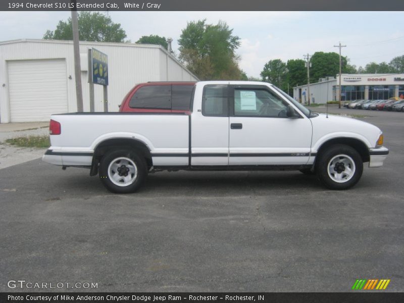  1994 S10 LS Extended Cab White