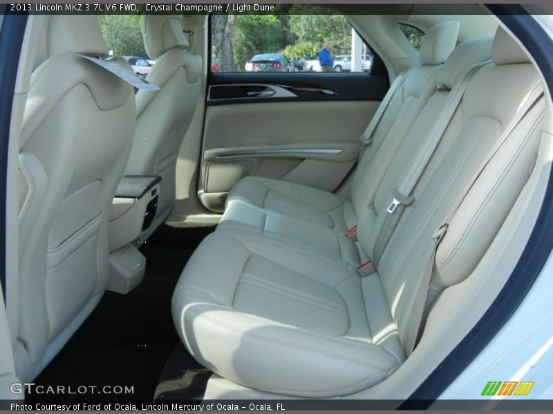 Rear Seat of 2013 MKZ 3.7L V6 FWD