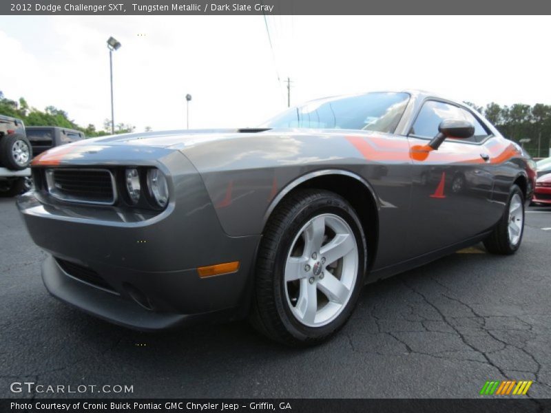 Tungsten Metallic / Dark Slate Gray 2012 Dodge Challenger SXT