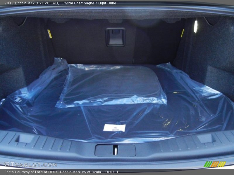  2013 MKZ 3.7L V6 FWD Trunk