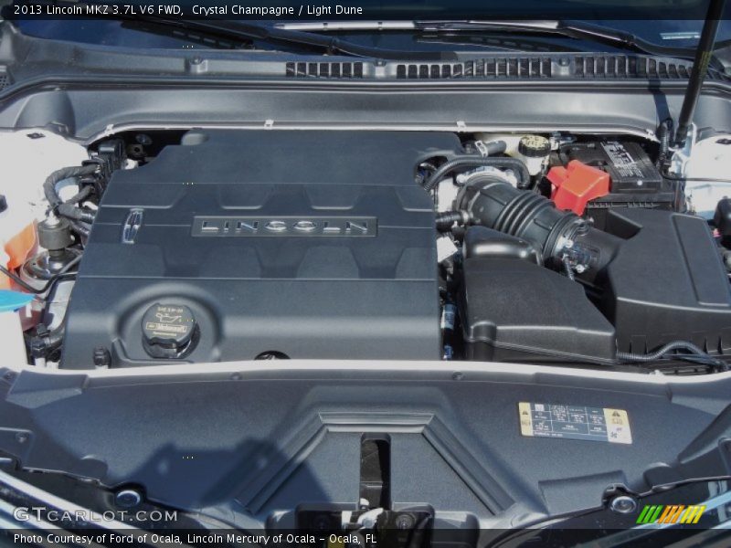  2013 MKZ 3.7L V6 FWD Engine - 3.7 Liter DOHC 24-Valve Ti-VCT V6