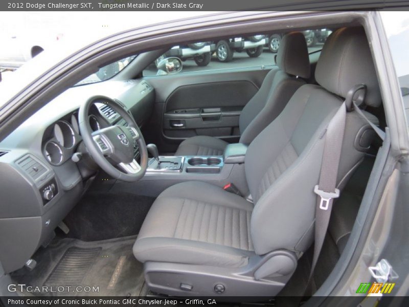 Front Seat of 2012 Challenger SXT