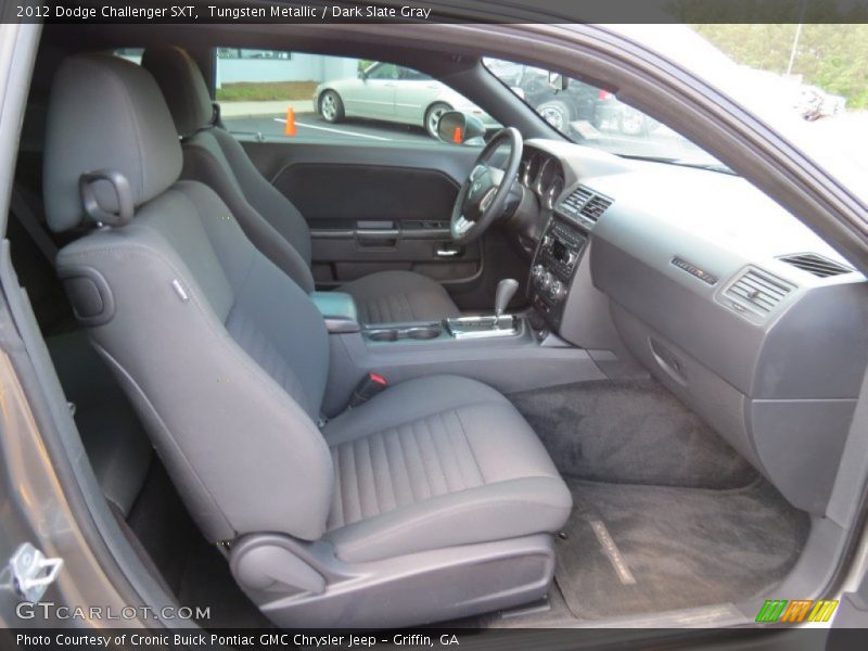  2012 Challenger SXT Dark Slate Gray Interior