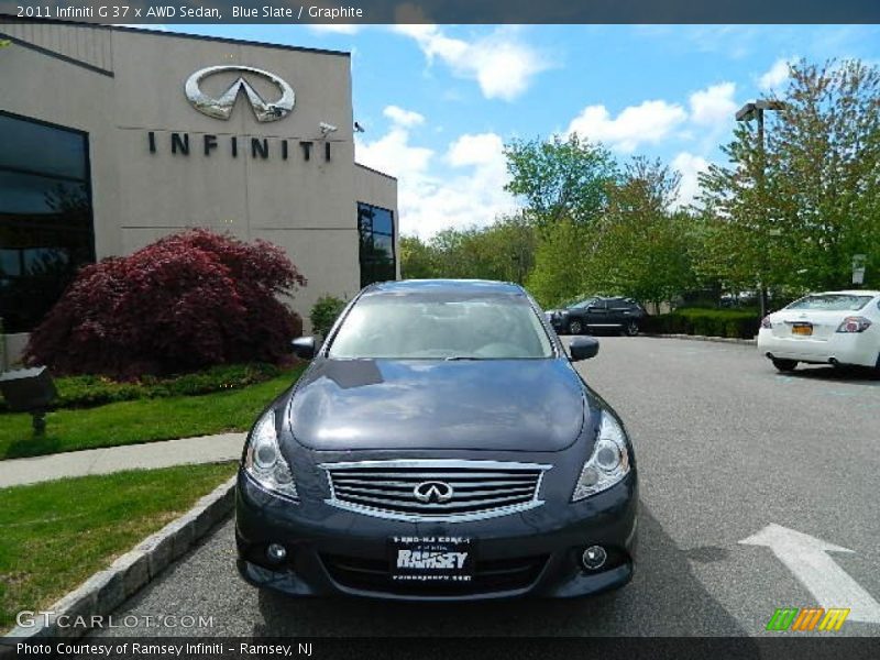 Blue Slate / Graphite 2011 Infiniti G 37 x AWD Sedan