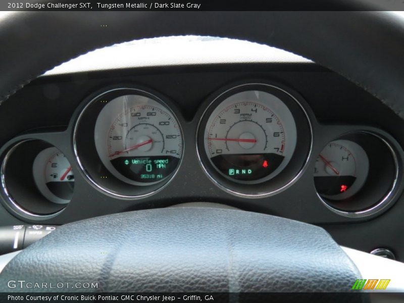  2012 Challenger SXT SXT Gauges