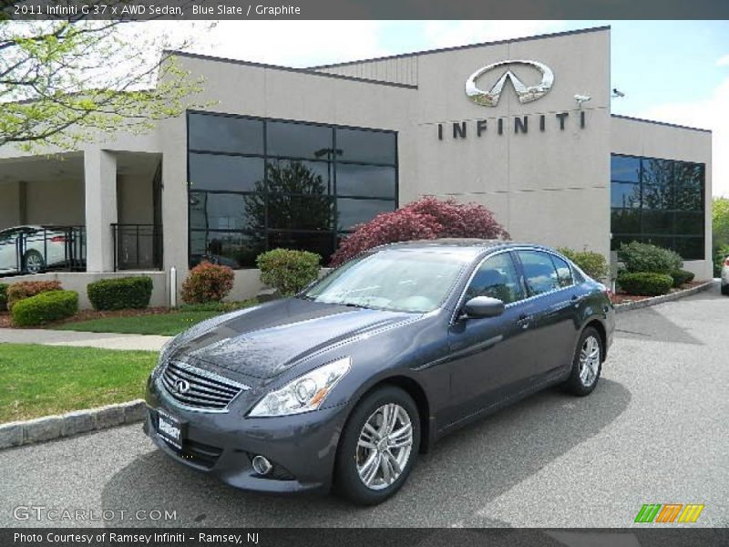 Blue Slate / Graphite 2011 Infiniti G 37 x AWD Sedan