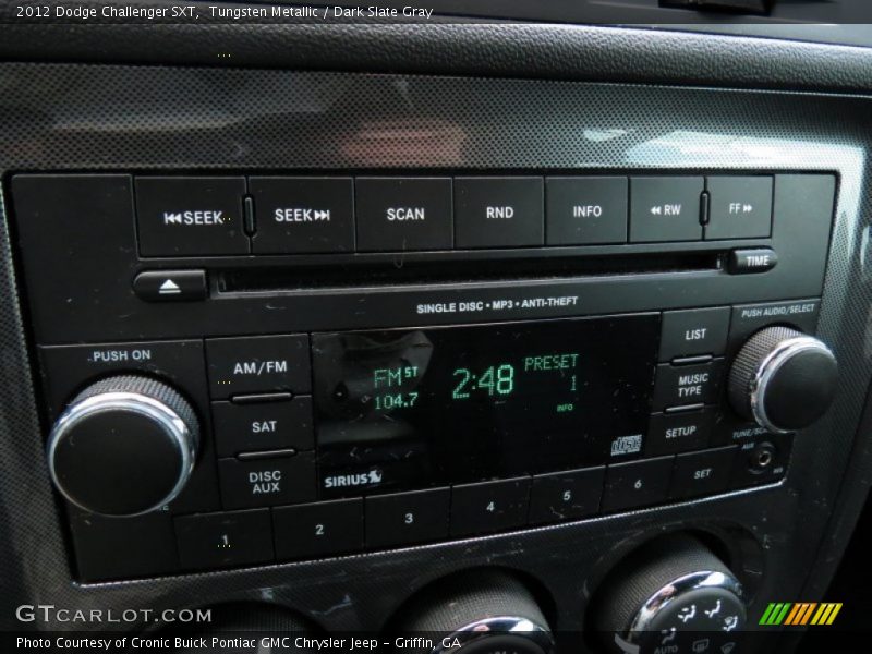 Audio System of 2012 Challenger SXT