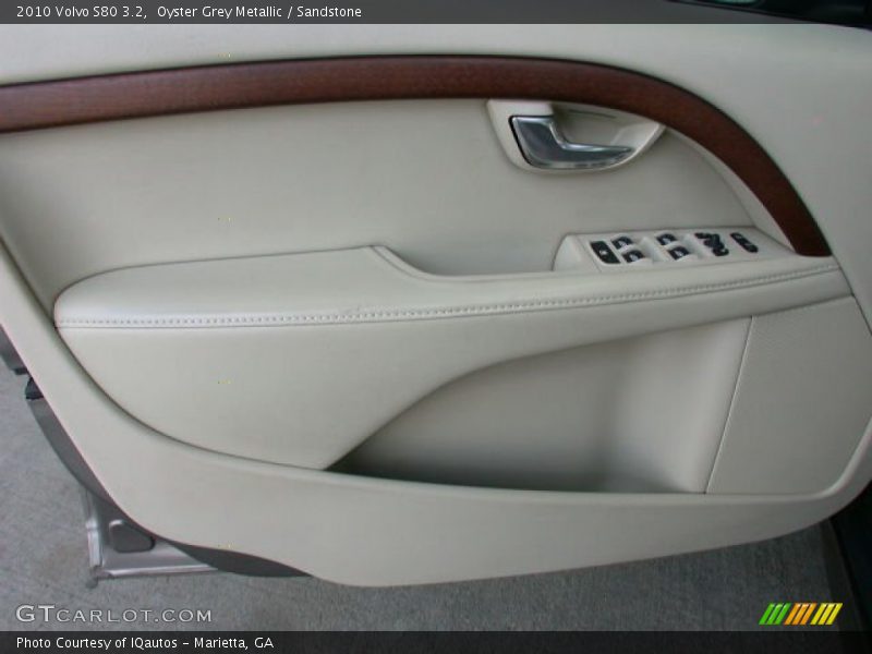 Oyster Grey Metallic / Sandstone 2010 Volvo S80 3.2