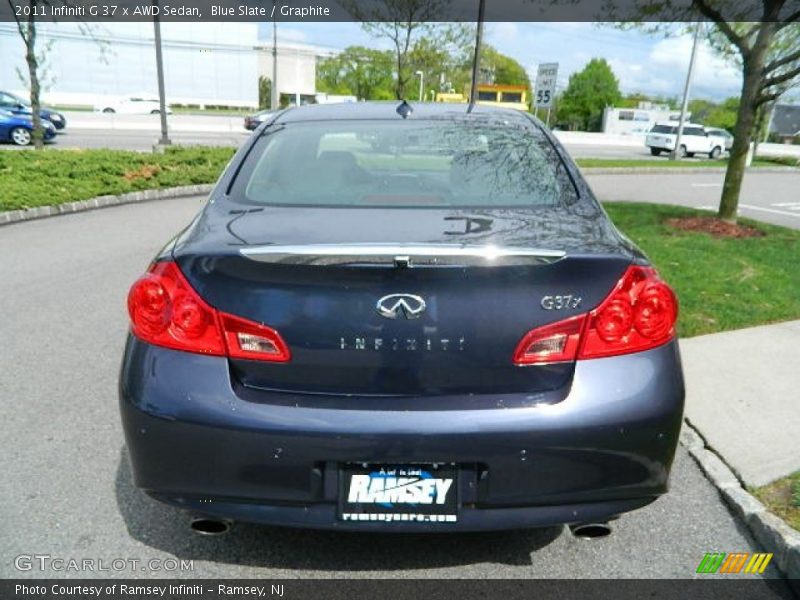 Blue Slate / Graphite 2011 Infiniti G 37 x AWD Sedan