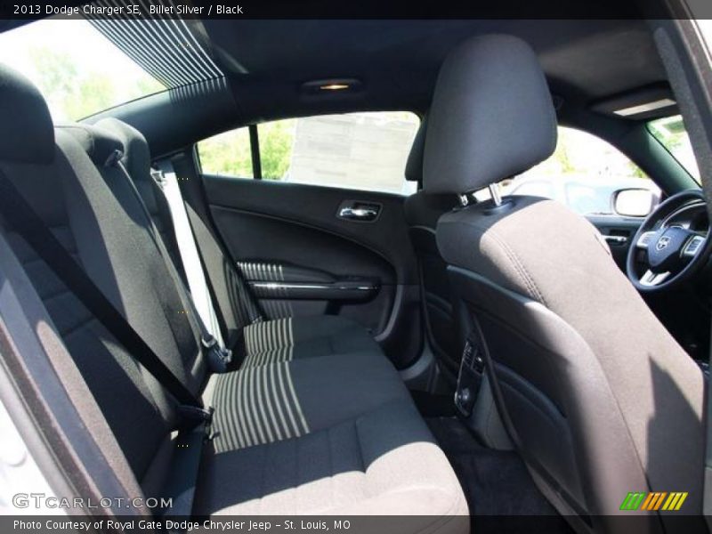 Billet Silver / Black 2013 Dodge Charger SE