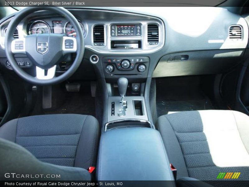 Billet Silver / Black 2013 Dodge Charger SE