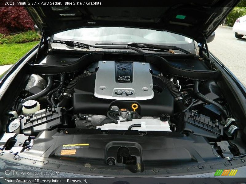  2011 G 37 x AWD Sedan Engine - 3.7 Liter DOHC 24-Valve CVTCS V6