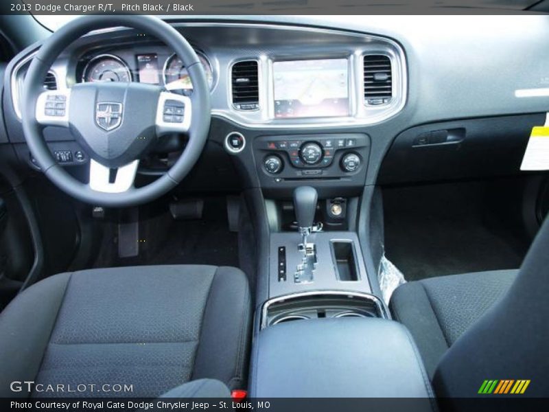 Pitch Black / Black 2013 Dodge Charger R/T