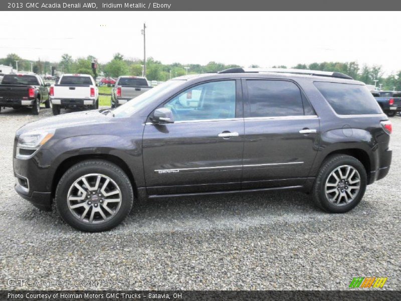 Iridium Metallic / Ebony 2013 GMC Acadia Denali AWD