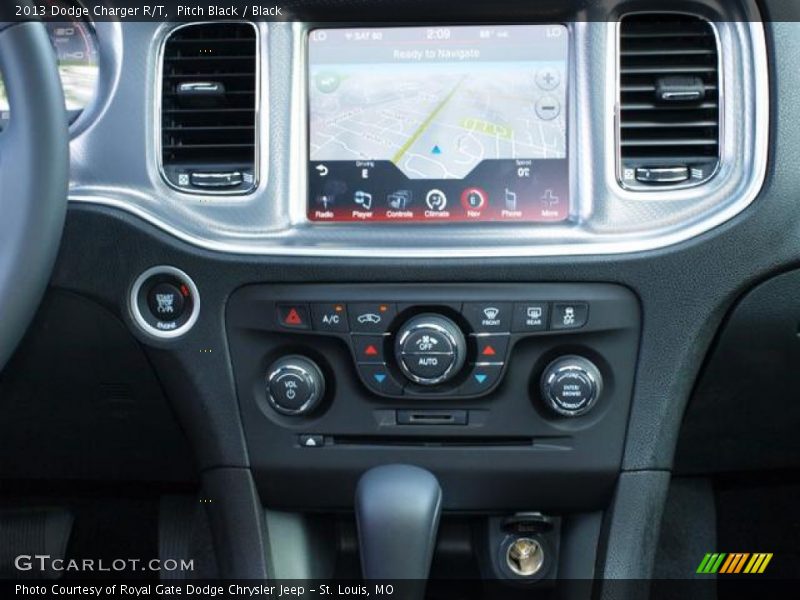 Pitch Black / Black 2013 Dodge Charger R/T