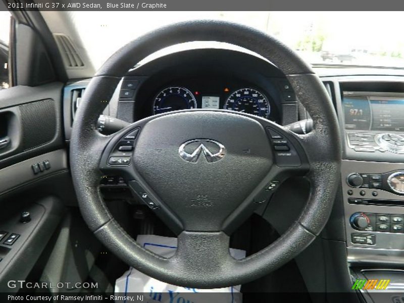  2011 G 37 x AWD Sedan Steering Wheel