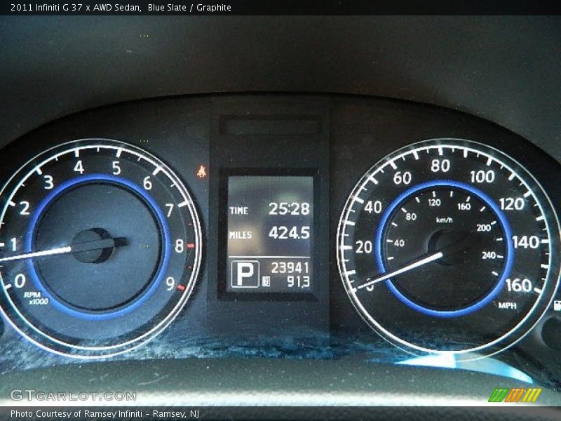 2011 G 37 x AWD Sedan 37 x AWD Sedan Gauges