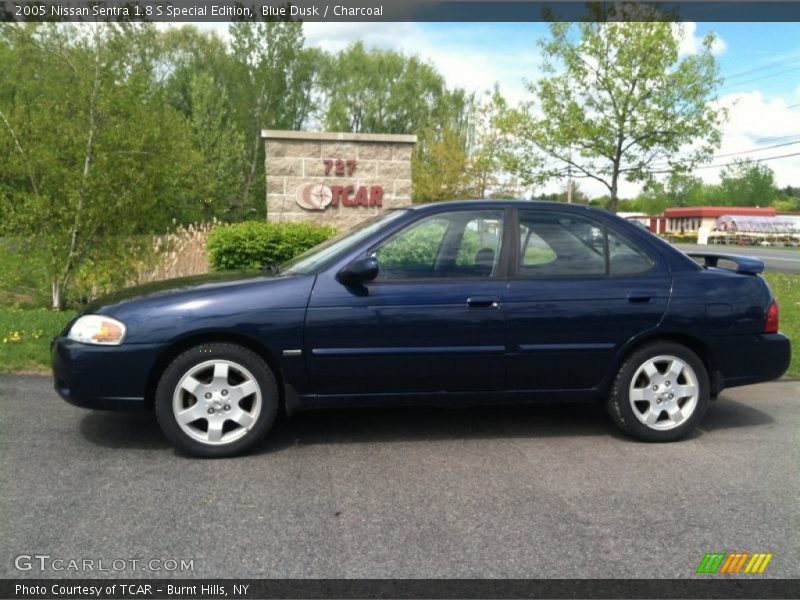 Blue Dusk / Charcoal 2005 Nissan Sentra 1.8 S Special Edition