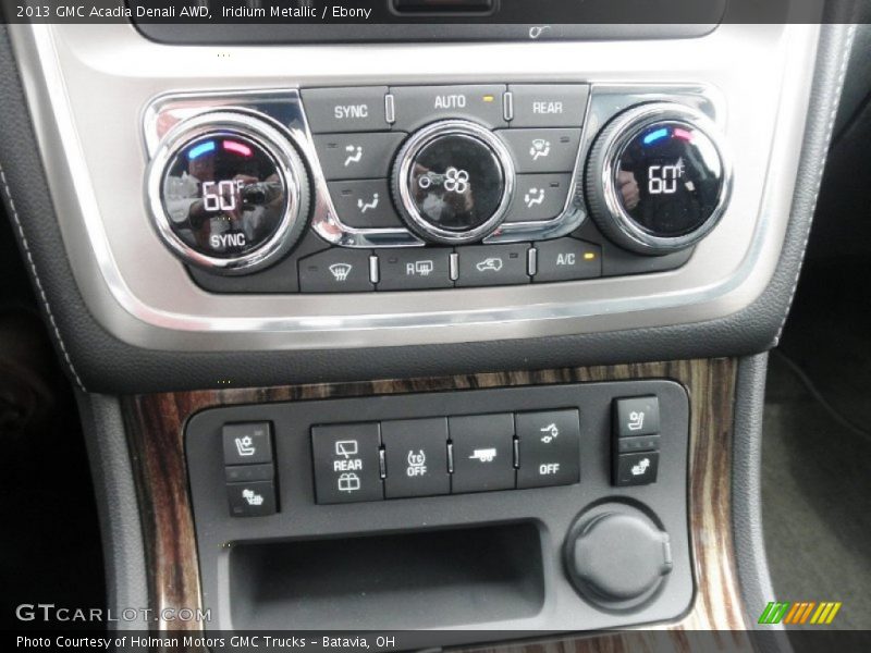 Iridium Metallic / Ebony 2013 GMC Acadia Denali AWD