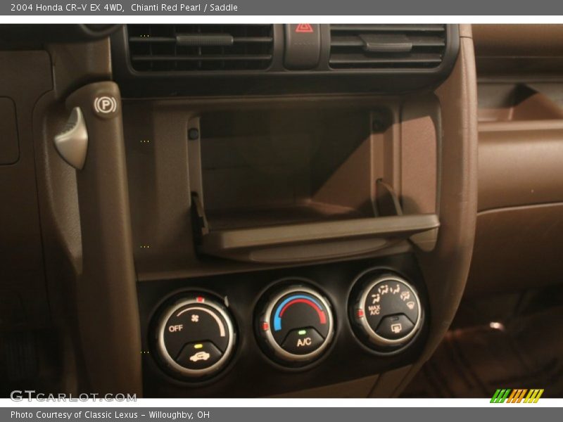Chianti Red Pearl / Saddle 2004 Honda CR-V EX 4WD
