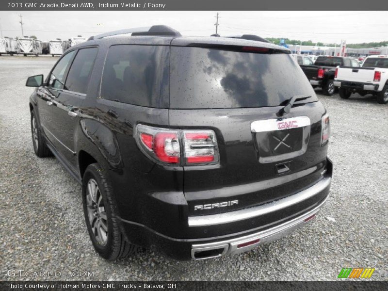 Iridium Metallic / Ebony 2013 GMC Acadia Denali AWD