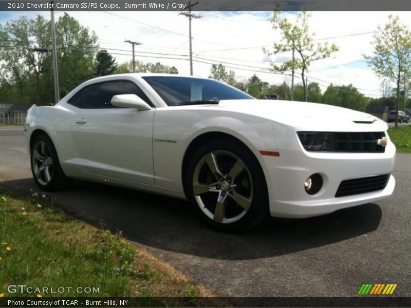 Summit White / Gray 2010 Chevrolet Camaro SS/RS Coupe